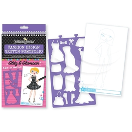Glitz & Glamour Sketch Portfolio