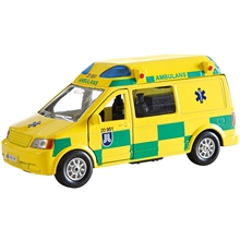 Ruotsalainen Ambulanssi Valoilla ja Äänillä