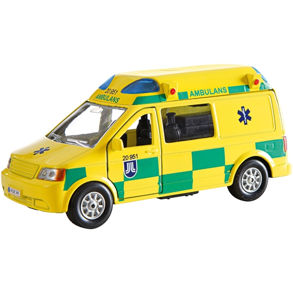 Ruotsalainen Ambulanssi Valoilla ja Äänillä