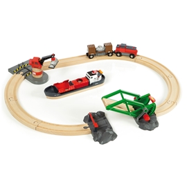 BRIO 33061 Rahtisatamasetti