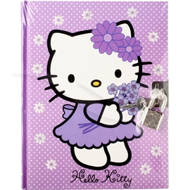 Hello Kitty Lila  Päiväkirja