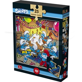 Puupalapeli Smurffien Juhlat 25 palaa