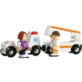 BRIO 33575 Ambulanssi & Vaunu