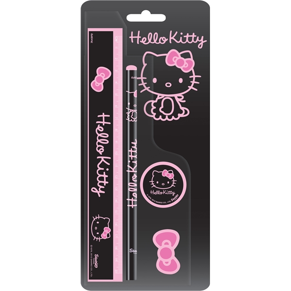 Hello Kitty Glitter Bow Kirjoitussetti