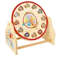 Day&Night Rotating Clock - Punainen