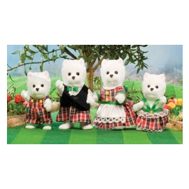 Sylvanian Families West Highland Terrier Family