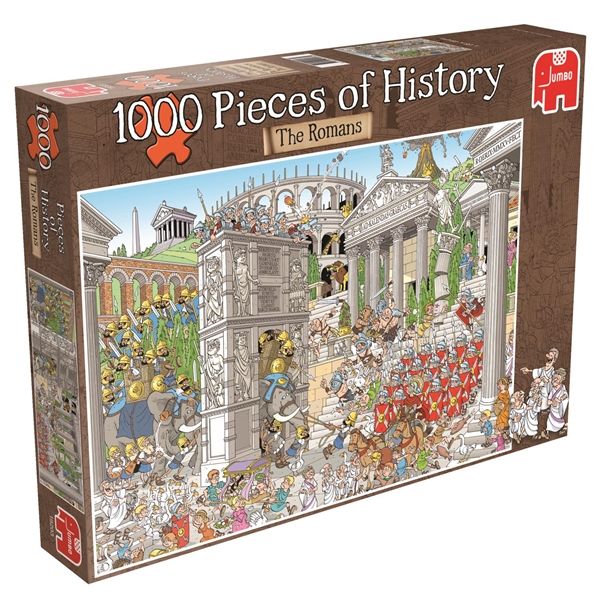 Palapeli 1000 Palaa Pieces of History The Romans