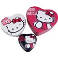 Hello Kitty Sydänpurkkeja 3-pkt