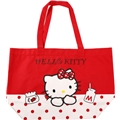 Hello Kitty Pilkullinen Ostoslaukku