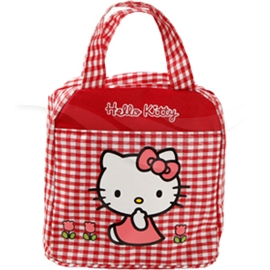 Hello Kitty Ruudullinen Pieni Eväslaukku