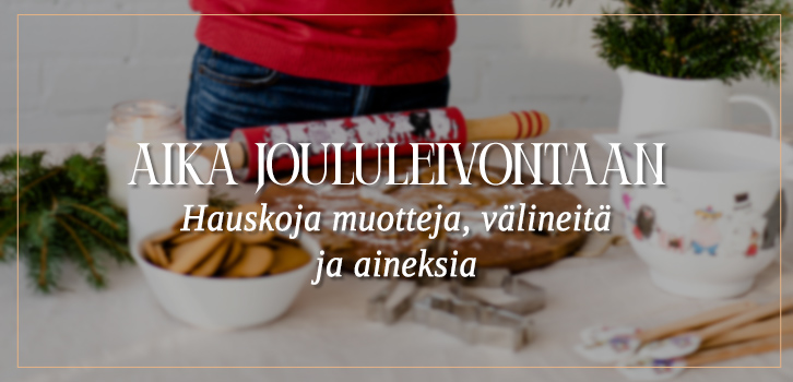 Leivo joululeivonnaisia yhdessä