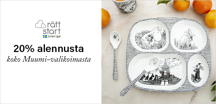 Muumi 20% alennusta