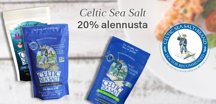 Celtic Sea Salt on paljon enemmän kuin tavallinen pöytäsuola. 