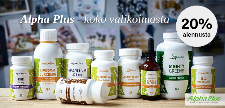 Alpha Plus - kaikkea mitä kehosi tarvitsee!