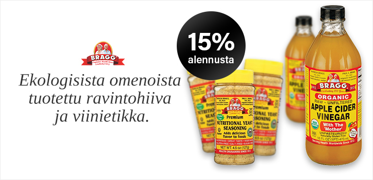 Ainutlaatuinen suodattamaton ja pastöroimaton omenasiiderietikka  - 15% alennusta!