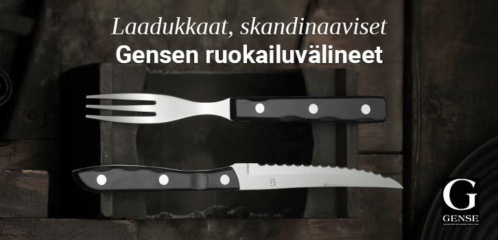 Laatuaterimia Genseltä!