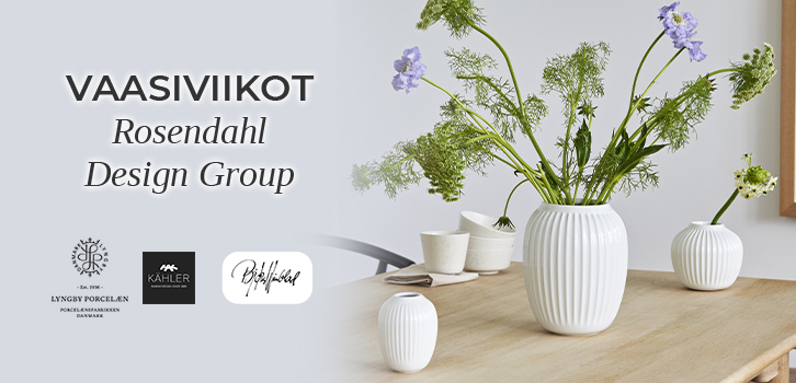 Kampanja Rosendahl Design Group-vaaseille!