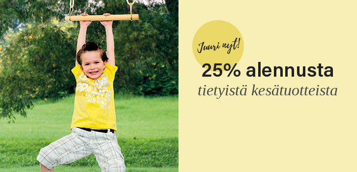 Kesälelut 25%