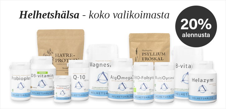 Ravintolisiä ilman lisäaineita