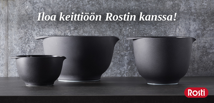 Kampanja koko valikoimalle alkaen Rosti!