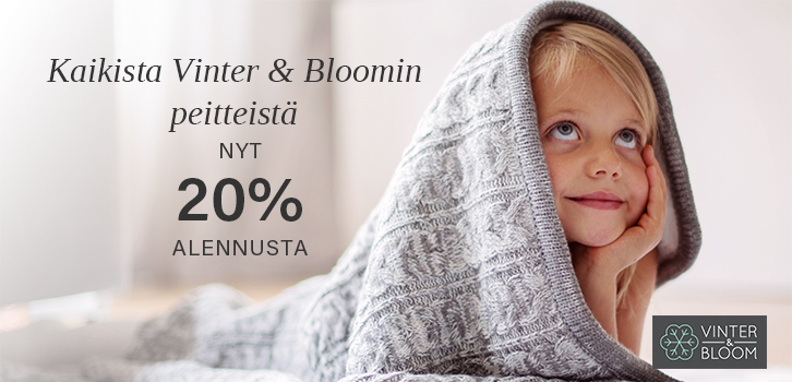 Mukavia huopia kaikkiin tilanteisiin!