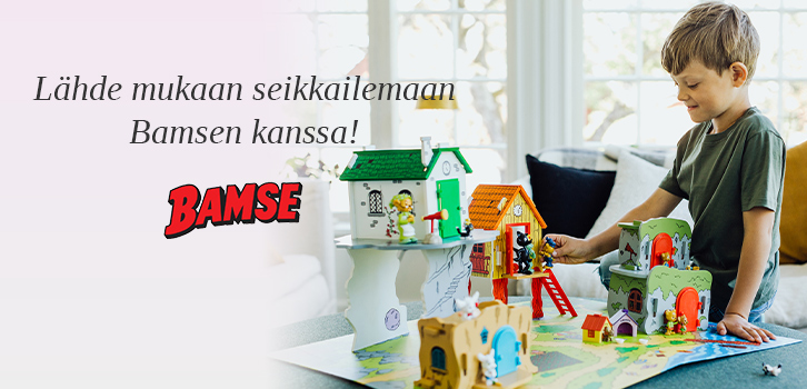 Lähde tutkimusretkelle Bamsen maailmaan!
