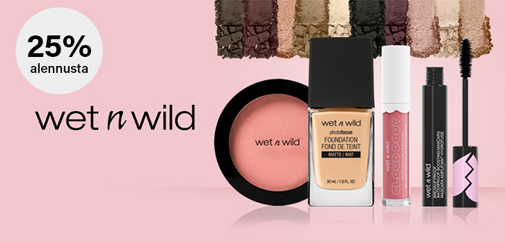 Wet n Wild - 20% alennusta