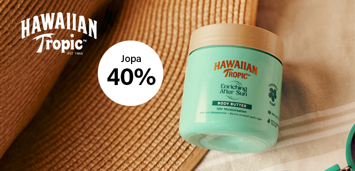 Hawaiian Tropic - jopa 40% alennusta