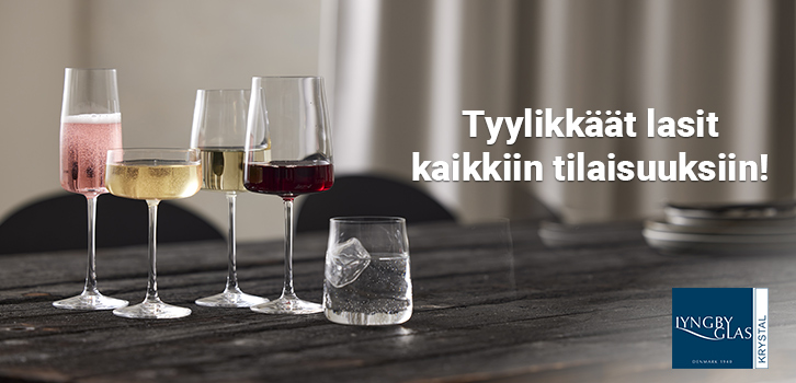 Kampanja koko Lyngby Glas -valikoimassa!