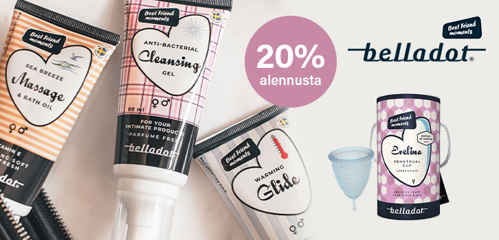 20% alennus koko valikoimasta!