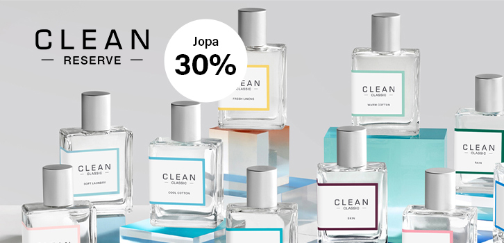Clean Fragrance - jopa 30% alennusta