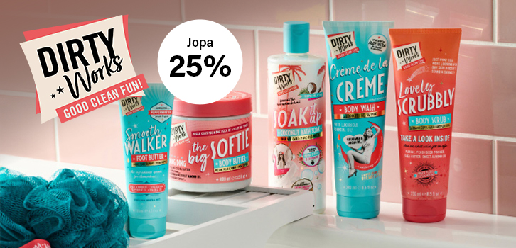 Dirty Works - jopa 25% alennusta