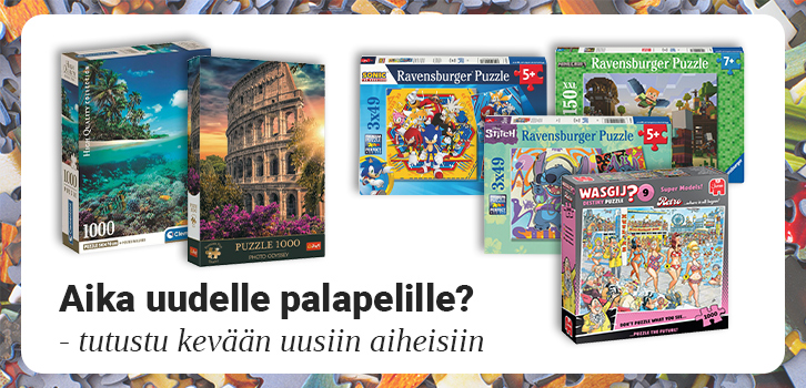 Rentoudu palapelin parissa!