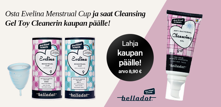 Mukana Belladot Cleansing Gel Toy Cleaner! Hinta 8,9 €