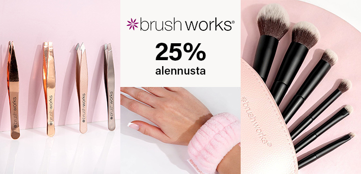 Brushworks - 25% alennusta