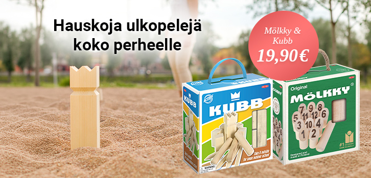 Klassisia ja hauskoja ulkopelejä kesän kaikkiin tilaisuuksiin!