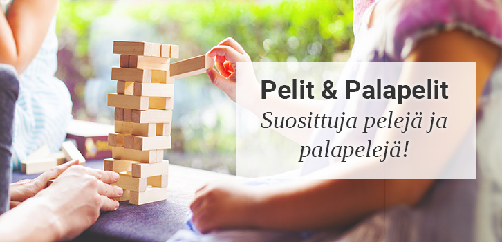 Suosittuja pelejä ja palapelejä!