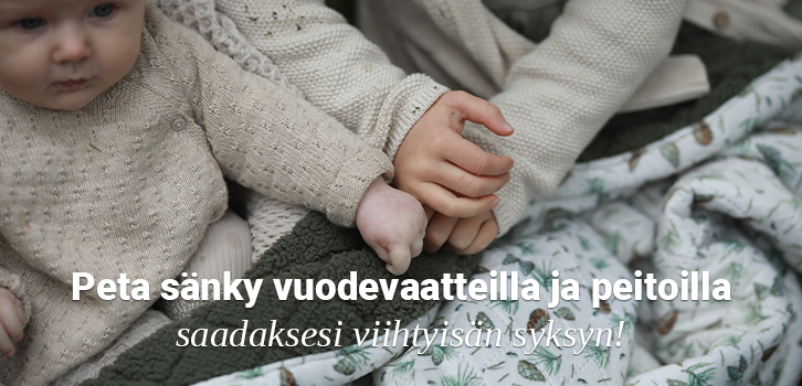 Tervehdi syksyä pehmeillä vuodevaatteilla ja lämpimillä vilteillä.