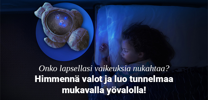 Valaise pimeydessä!