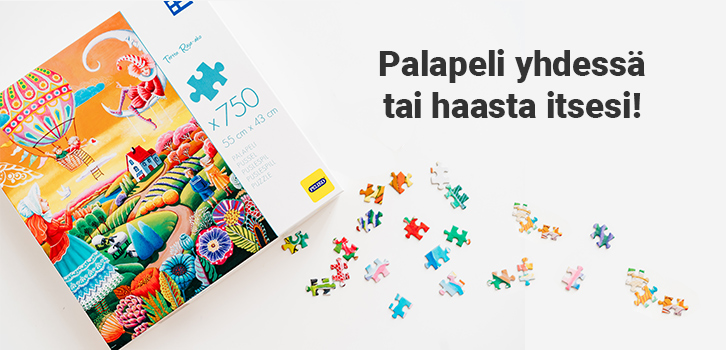 Rentoudu palapelin parissa!