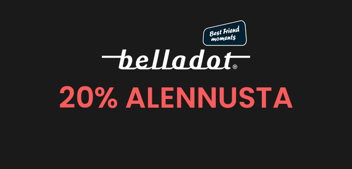 20% alennus koko valikoimasta!