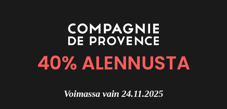 Compagnie de Provence - 40% alennusta