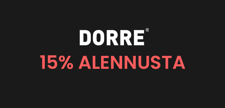 Dorre - 15% alennusta