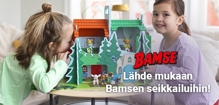 Lähde tutkimusmatkalle Bamsen maailmaan!