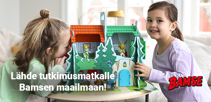 Lähde seikkailuun Bamsen kanssa!