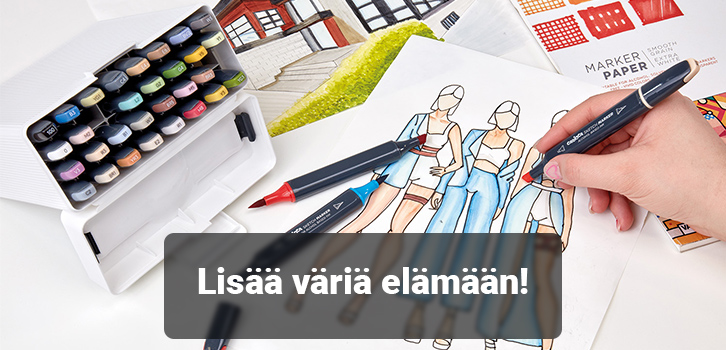 Anna lasten ilmaista itseään värein!