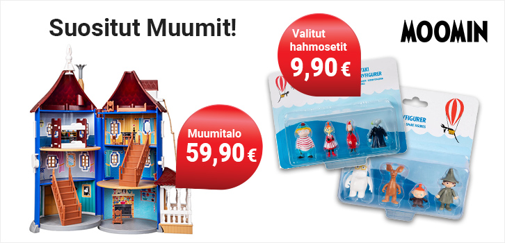 Suositut Muumit!