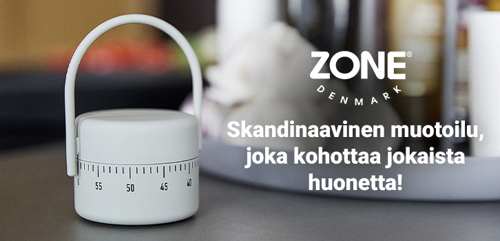 Kampanja Zone – skandinaavista muotoilua, joka kohottaa jokaista huonetta!