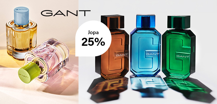 Gant - jopa 25% alennusta