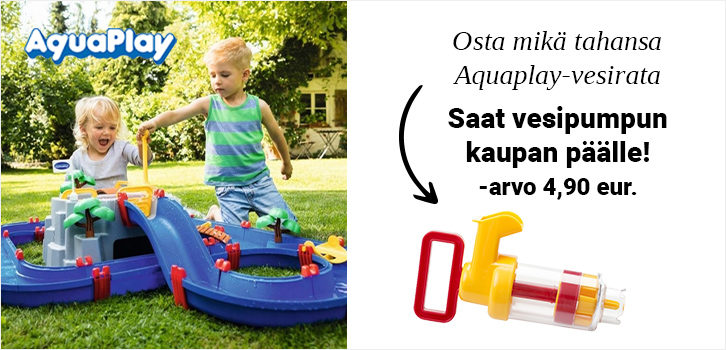 Aquaplay-vesipumppu kaupan päälle